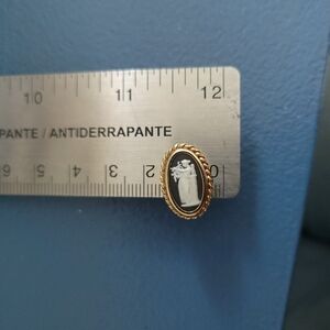 Vintage Black Wedgwood Cuff Links